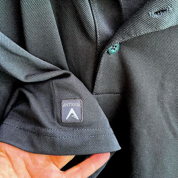 Antigua Dodgers Black Polo Shirt Men’s | MLB Licensed - Picture 4 of 11